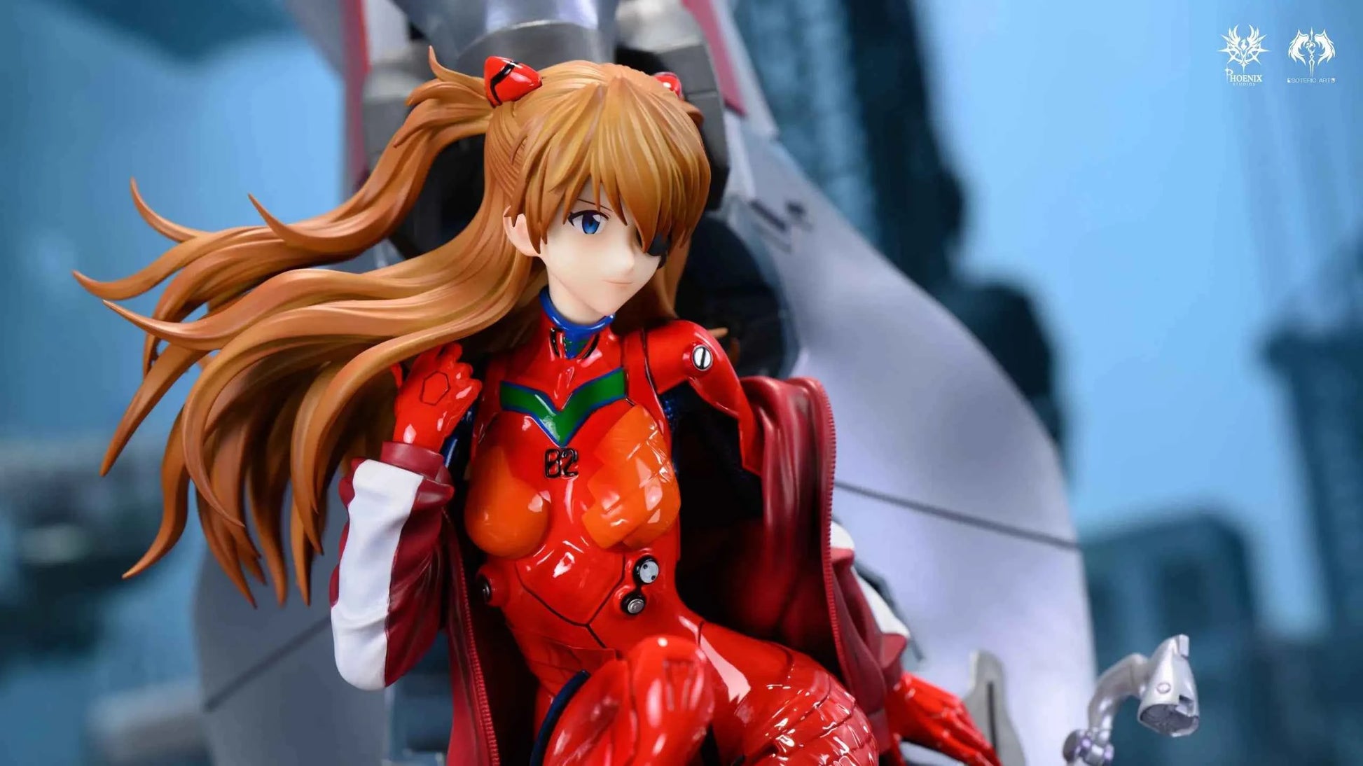 Neo Genesis Evangelion Phoenix & Esoteric Arts Studio Soryu Asuka Langley Cockpit Resin Statue