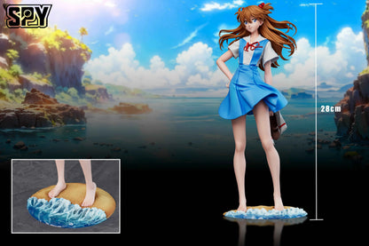 Neo Genesis Evangelion SPY Studio Soryu Asuka Langley School Uniform Resin Statue