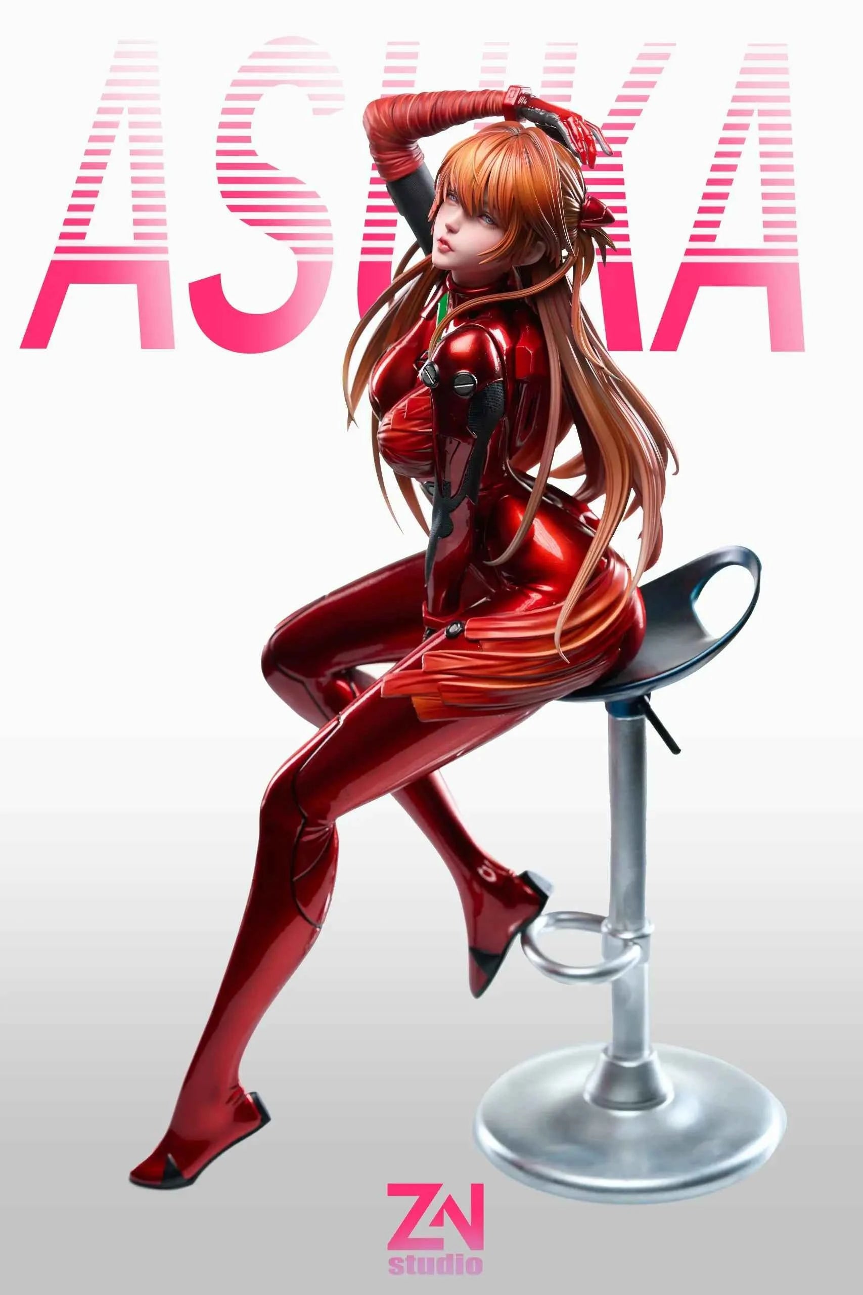 Neo Genesis Evangelion Zn Studio Eva Soryu Asuka Langley Resin Statue
