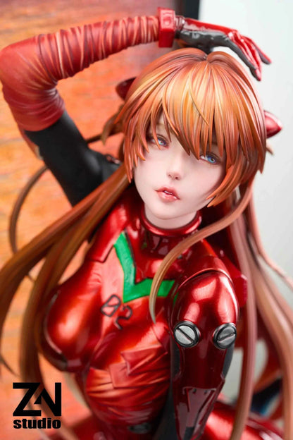 Neo Genesis Evangelion Zn Studio Eva Soryu Asuka Langley Resin Statue