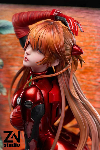Neo Genesis Evangelion Zn Studio Eva Soryu Asuka Langley Resin Statue