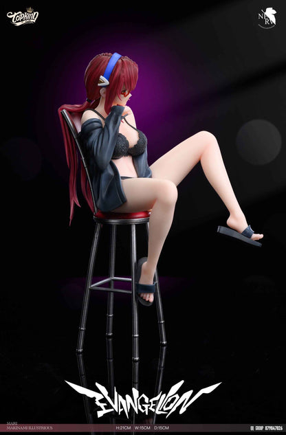 Neon Genesis Evangelion ~ Top King Studio ~ Mari Makinami Illustrious ~ Resin Statue