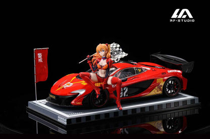 Neon Genesis Evangelion AF Studio Soryu Asuka Langley McLaren Sports Car 1/6 Resin Stautue
