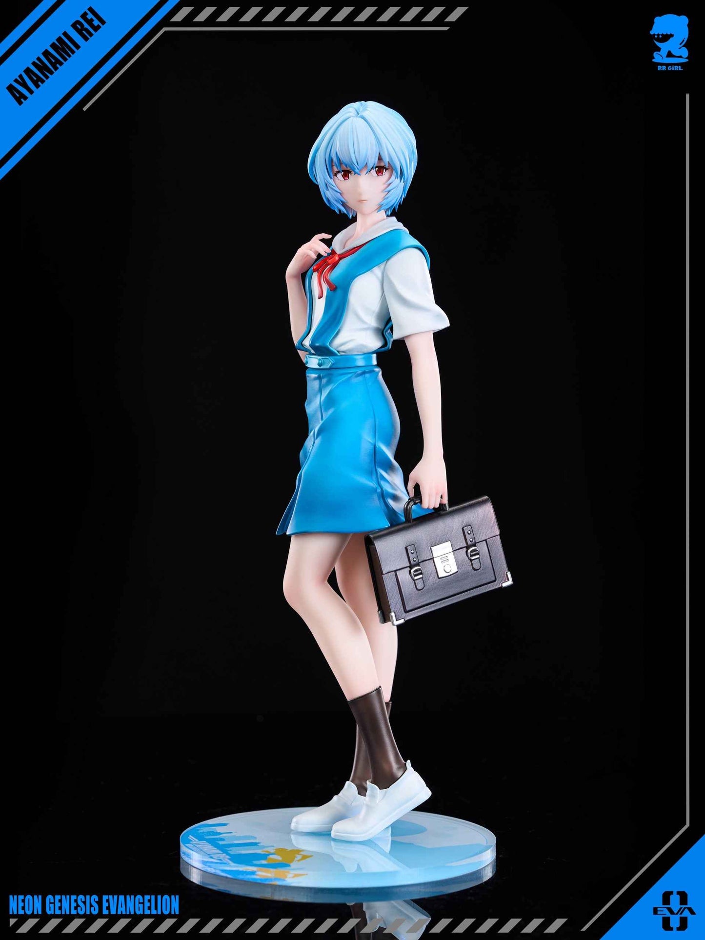 Neon Genesis Evangelion BB Girl Studio Rei Ayanami Resin Statue