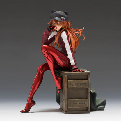 Neon Genesis Evangelion Dragon Stone Studio Asuka Langley Soryu & Mari Makinami Illustrious Resin Statue
