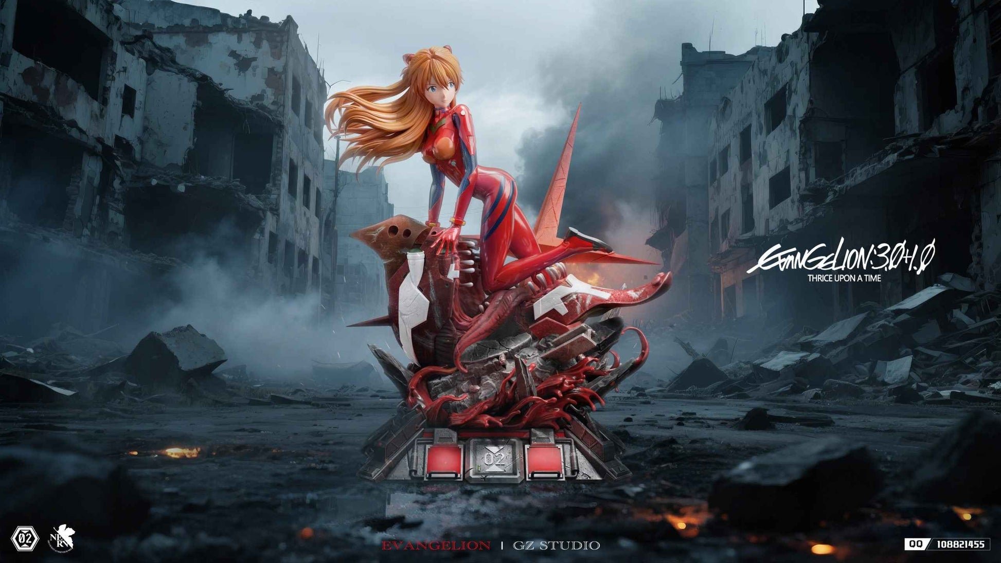 Neon Genesis Evangelion GZ Studio Soryu Asuka Langley Resin Statue