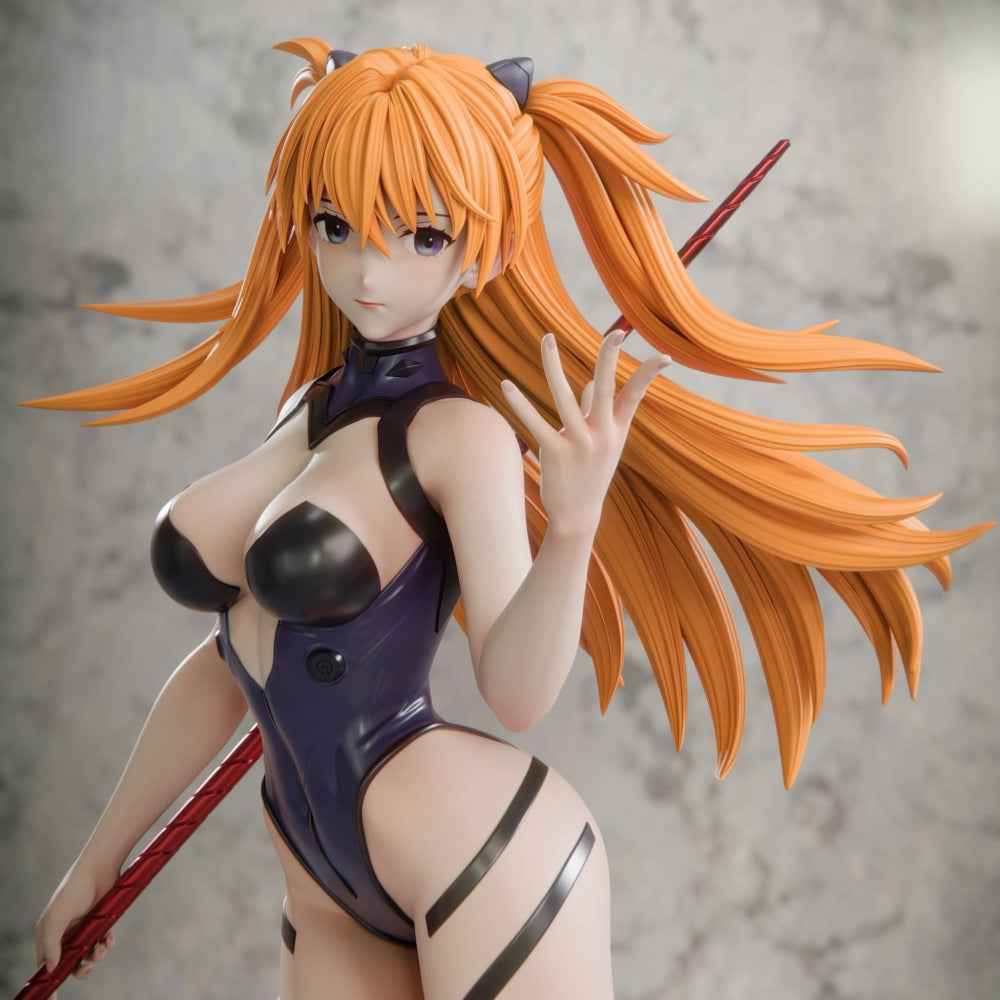 Neon Genesis Evangelion HS Studio Soryu Asuka Langley Resin Statue