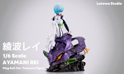 Neon Genesis Evangelion Lutawa Studio EVA Unit-01 Ayanami Rei 1/6 Resin Statue