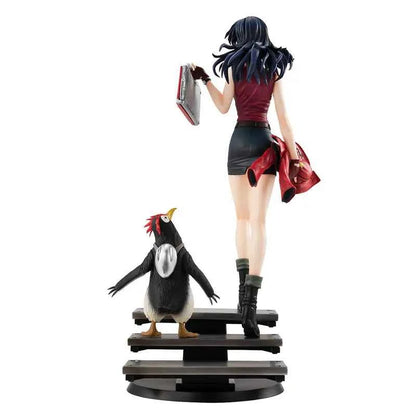 Neon Genesis Evangelion MegaHouse GALS Series Rebuild of Evangelion Misato Katsuragi & Penpen Licensed PVC Figure