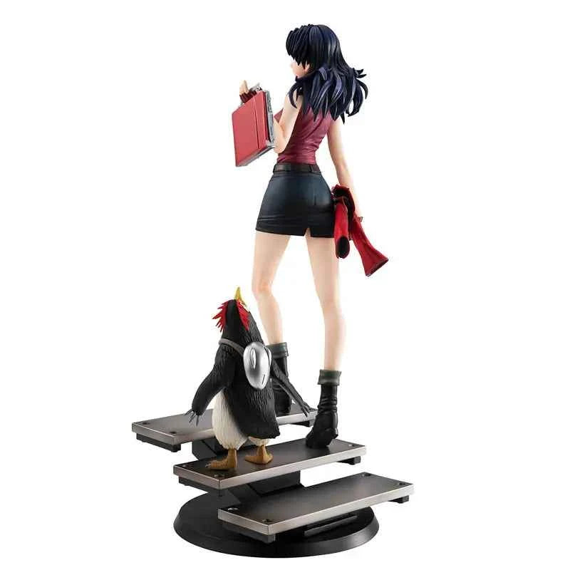 Neon Genesis Evangelion MegaHouse GALS Series Rebuild of Evangelion Misato Katsuragi & Penpen Licensed PVC Figure