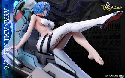 Neon Genesis Evangelion Pink Lady Studio Soryu Asuka Langley & Ayanami Rei Resin Statue