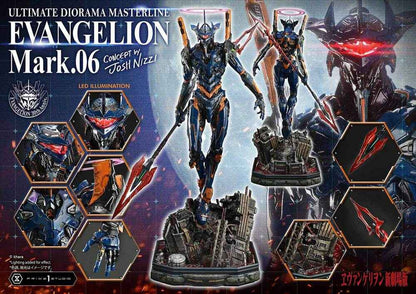 Neon Genesis Evangelion Prime 1 Studio Evangelion Mark.06 UDMEVA-09 UDMEVA-09S Licensed Resin Statue