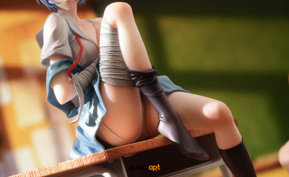 Neon Genesis Evangelion QuietArt Studio Ayanami Rei & Soryu Asuka Langley 1/6 Resin Statue