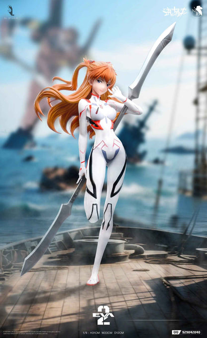 Neon Genesis Evangelion SL Studio Asuka Langley Sohryu Plugsuit Resin Statue