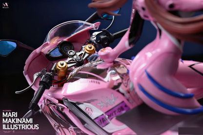 Neon Genesis Evangelion SX Studio Motorcycle Girl Mari Makinami Illustrious 1/6 Resin Statue