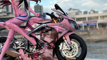 Neon Genesis Evangelion SX Studio Motorcycle Girl Mari Makinami Illustrious 1/6 Resin Statue