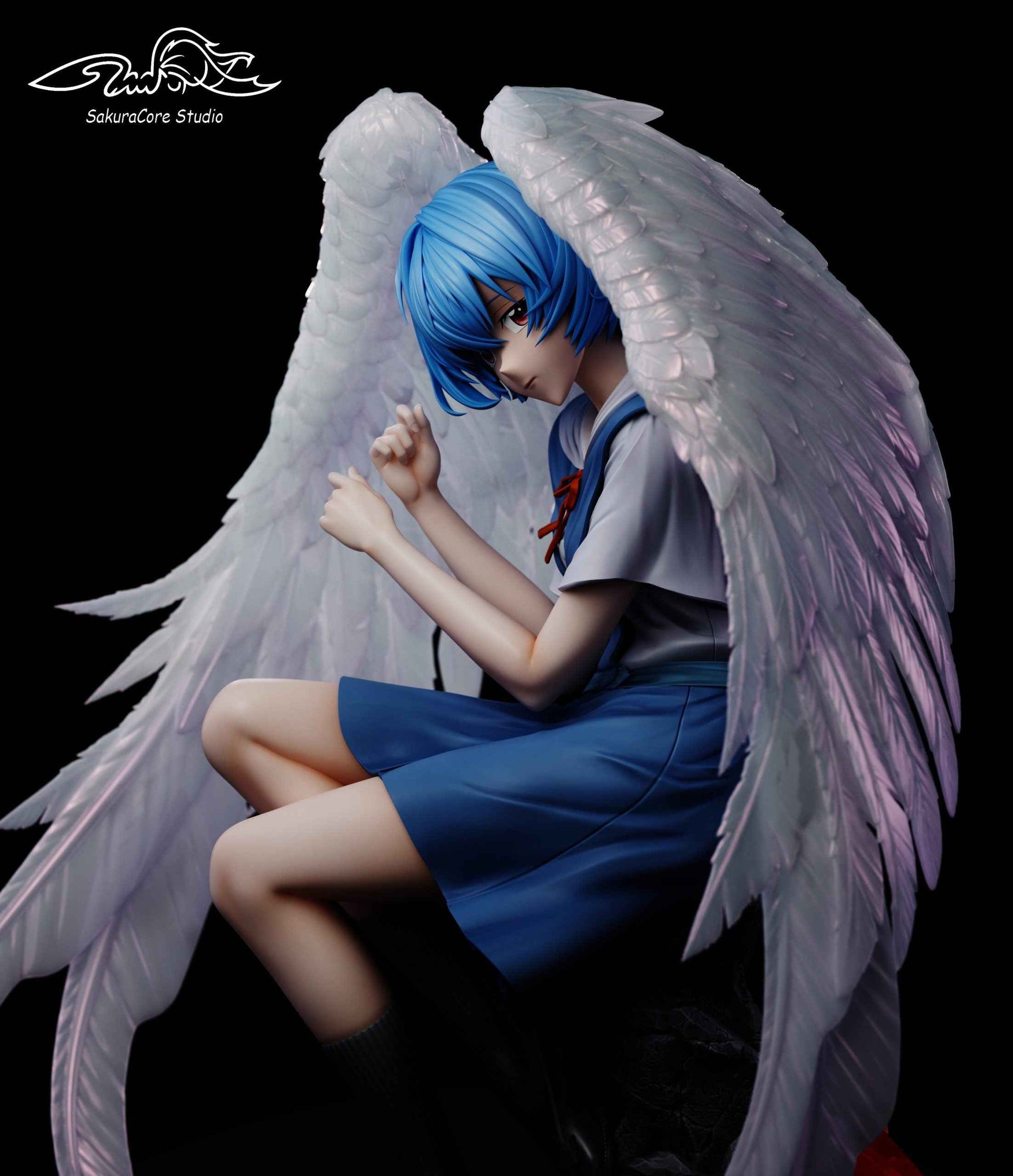 Neon Genesis Evangelion SakuraCore Studio Ayanami Rei Resin Statue