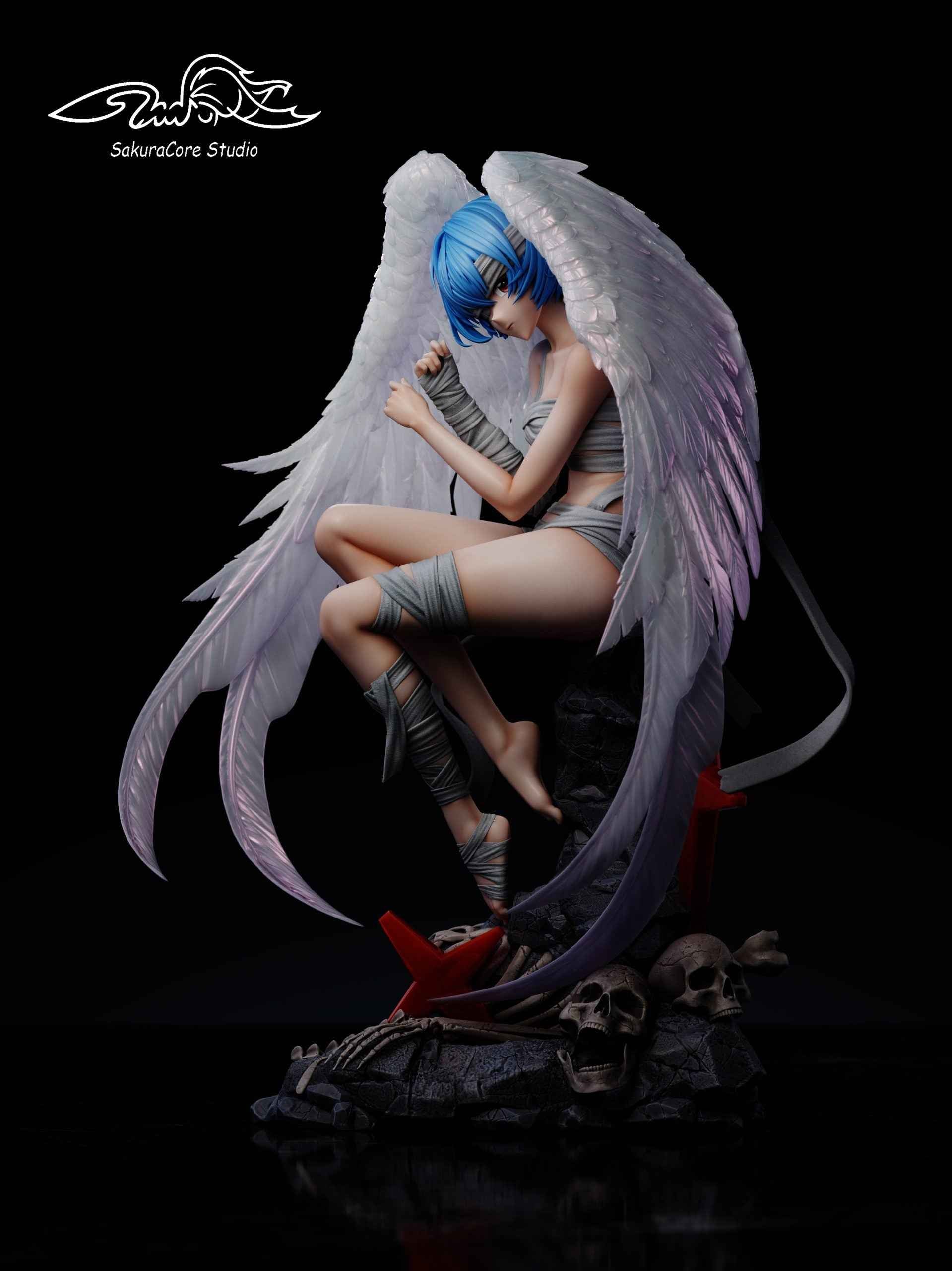 Neon Genesis Evangelion SakuraCore Studio Ayanami Rei Resin Statue