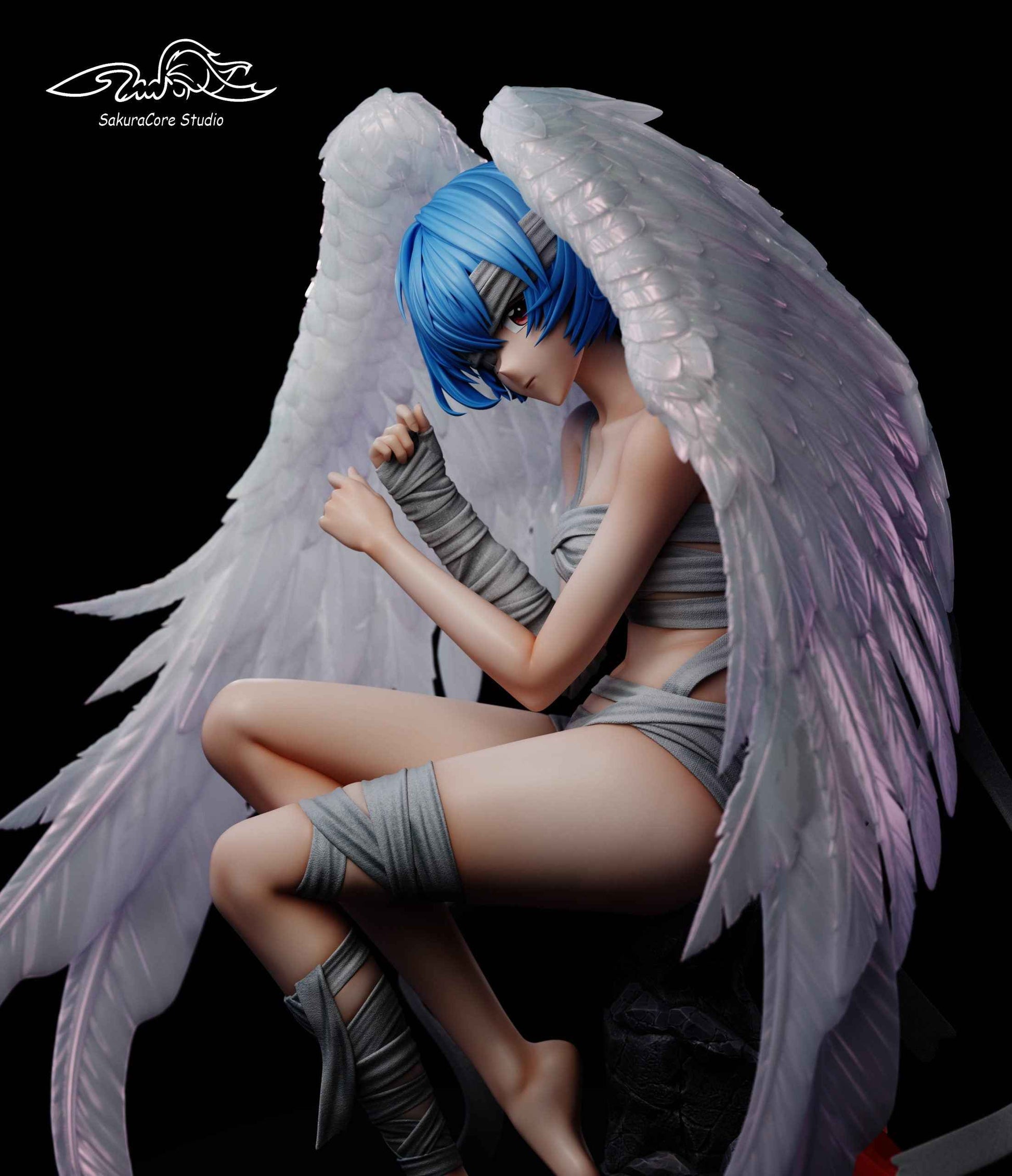 Neon Genesis Evangelion SakuraCore Studio Ayanami Rei Resin Statue