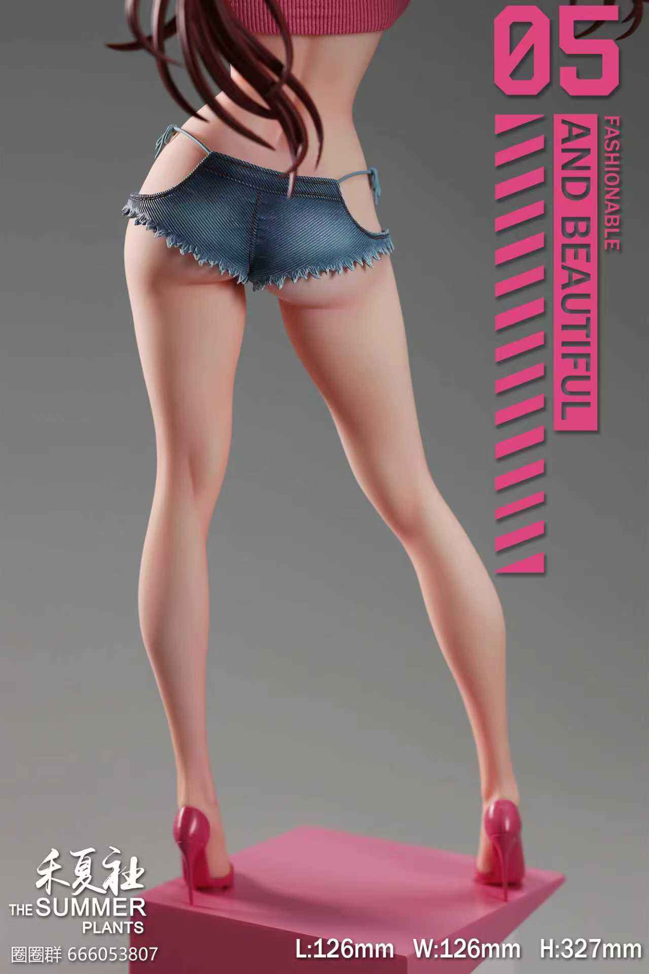 Neon Genesis Evangelion The Summer Plants Studio Mari Makinami Illustrious Resin Statue (PayPal Fees and Shipping Costs Included)