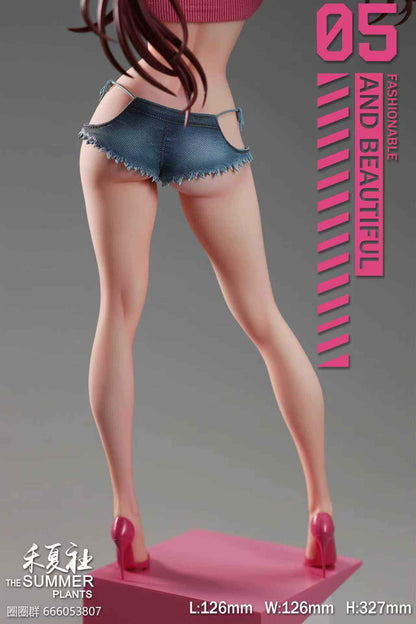 Neon Genesis Evangelion The Summer Plants Studio Mari Makinami Illustrious Resin Statue (PayPal Fees and Shipping Costs Included)