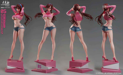 Neon Genesis Evangelion The Summer Plants Studio Mari Makinami Illustrious Resin Statue (PayPal Fees and Shipping Costs Included)