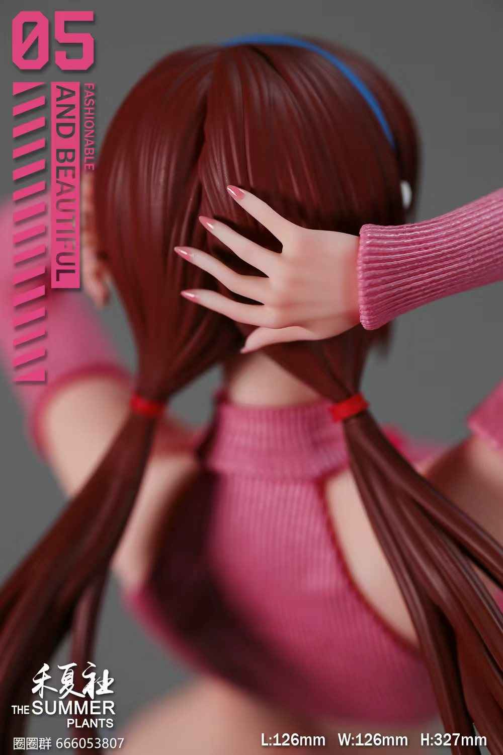 Neon Genesis Evangelion The Summer Plants Studio Mari Makinami Illustrious Resin Statue (PayPal Fees and Shipping Costs Included)