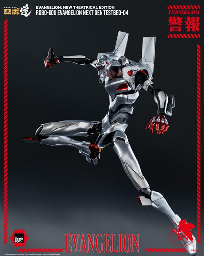 Neon Genesis Evangelion Threezero New Theatrical Edition ROBO-DOU Evangelion Unit 04 3Z10350C0 Licensed Action Figure