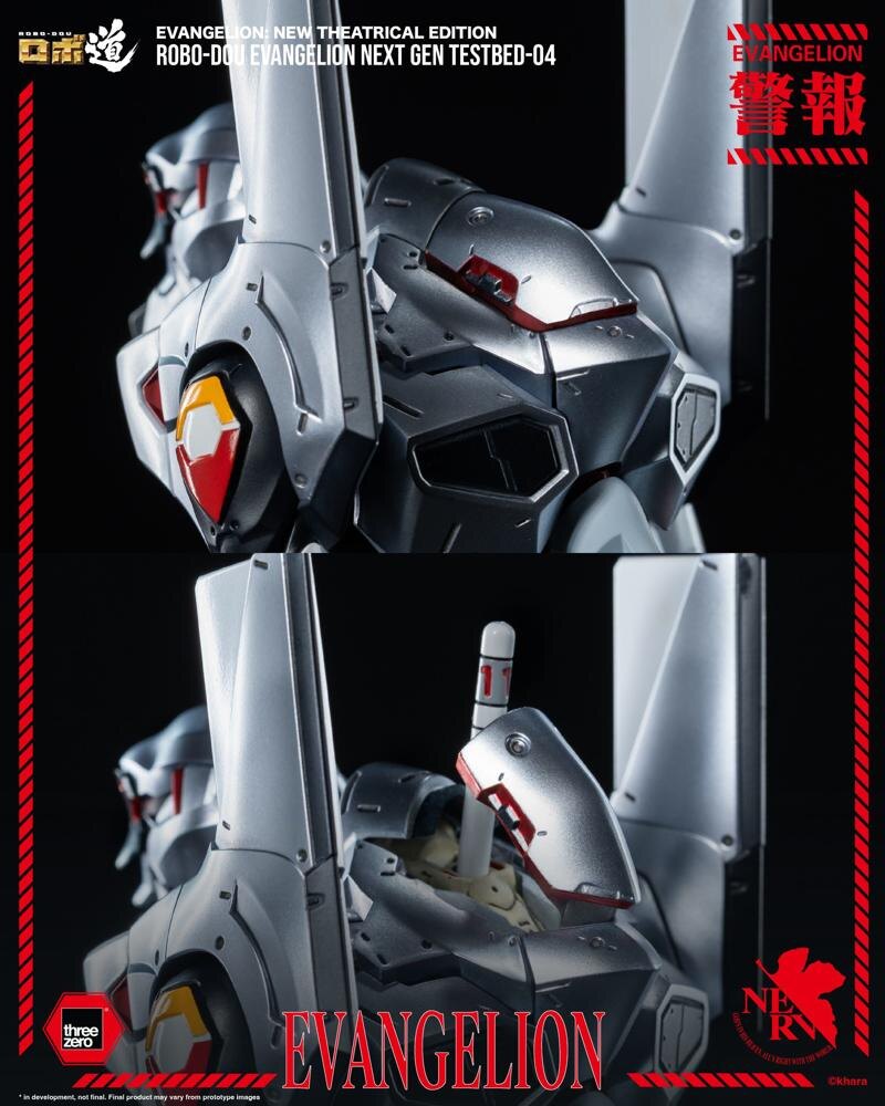 Neon Genesis Evangelion Threezero New Theatrical Edition ROBO-DOU Evangelion Unit 04 3Z10350C0 Licensed Action Figure