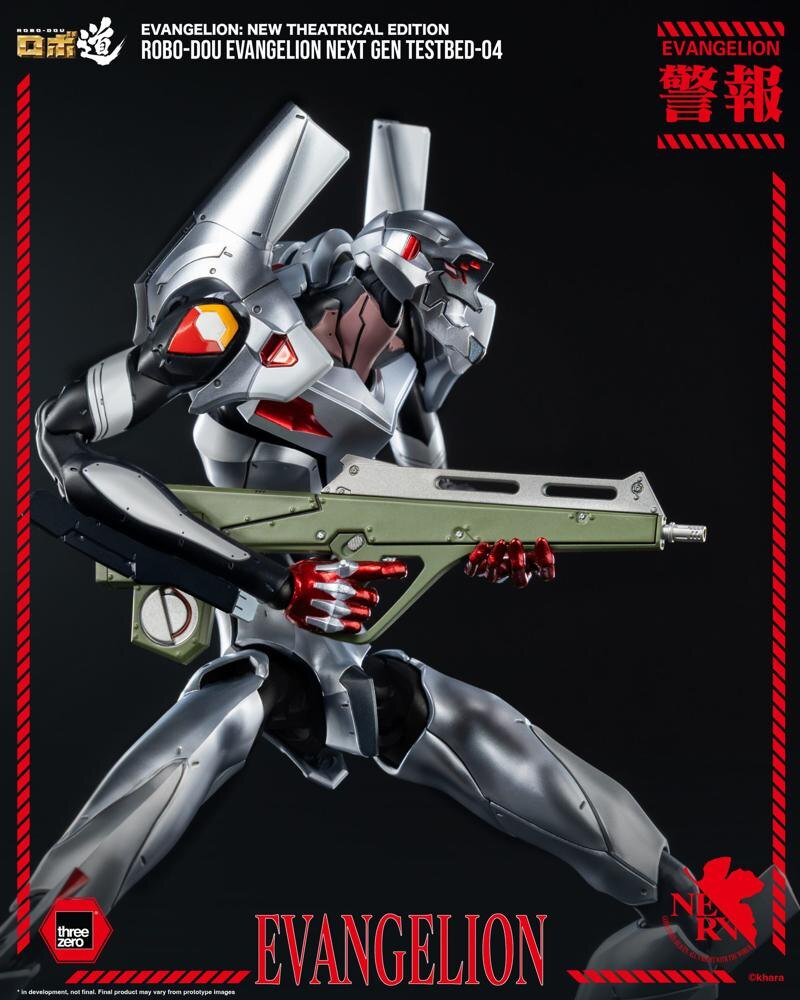 Neon Genesis Evangelion Threezero New Theatrical Edition ROBO-DOU Evangelion Unit 04 3Z10350C0 Licensed Action Figure
