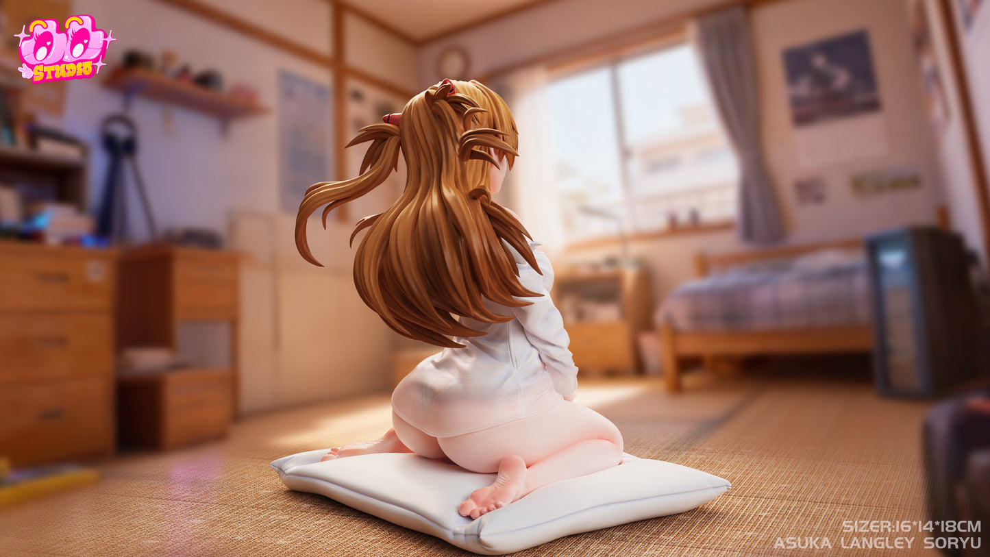 Neon Genesis Evangelion Tutu Studio Ayanami Rei & Soryu Asuka Langley Resin Statue