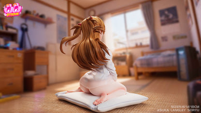 Neon Genesis Evangelion Tutu Studio Ayanami Rei & Soryu Asuka Langley Resin Statue