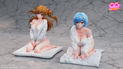 Neon Genesis Evangelion Tutu Studio Ayanami Rei & Soryu Asuka Langley Resin Statue