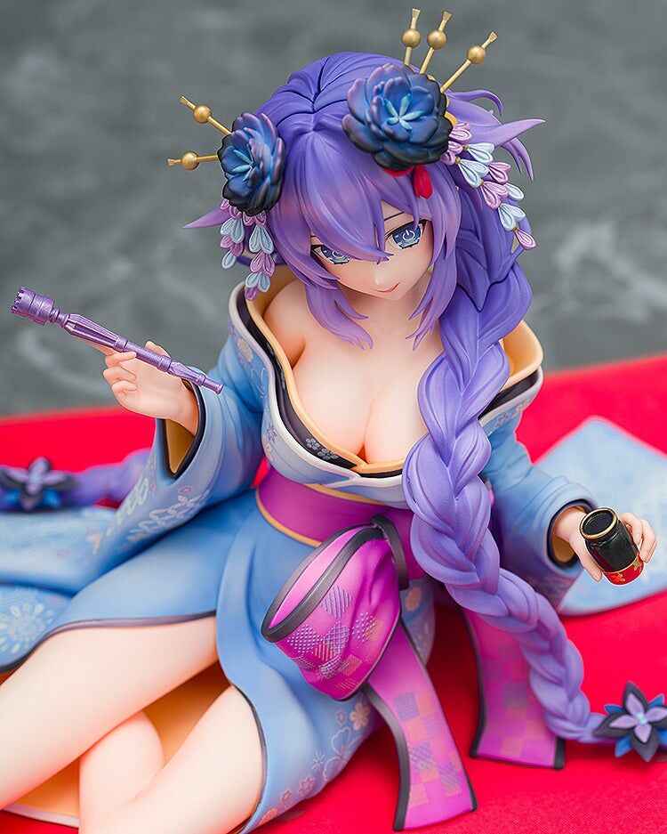 Neptunia × Senran Kagura: Ninja Wars Kadokawa Purple Heart - KDcolle - Kimono Ver. 1/7 Licensed PVC Figure