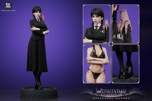 Netflix Series Wednesday Anonymous Studio Wednesday Resin Statue