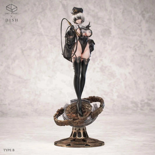 NieR: Automata Cast Design & Dish Studio YoRHa No. 2 Type B 2B 1/4 Resin Statue