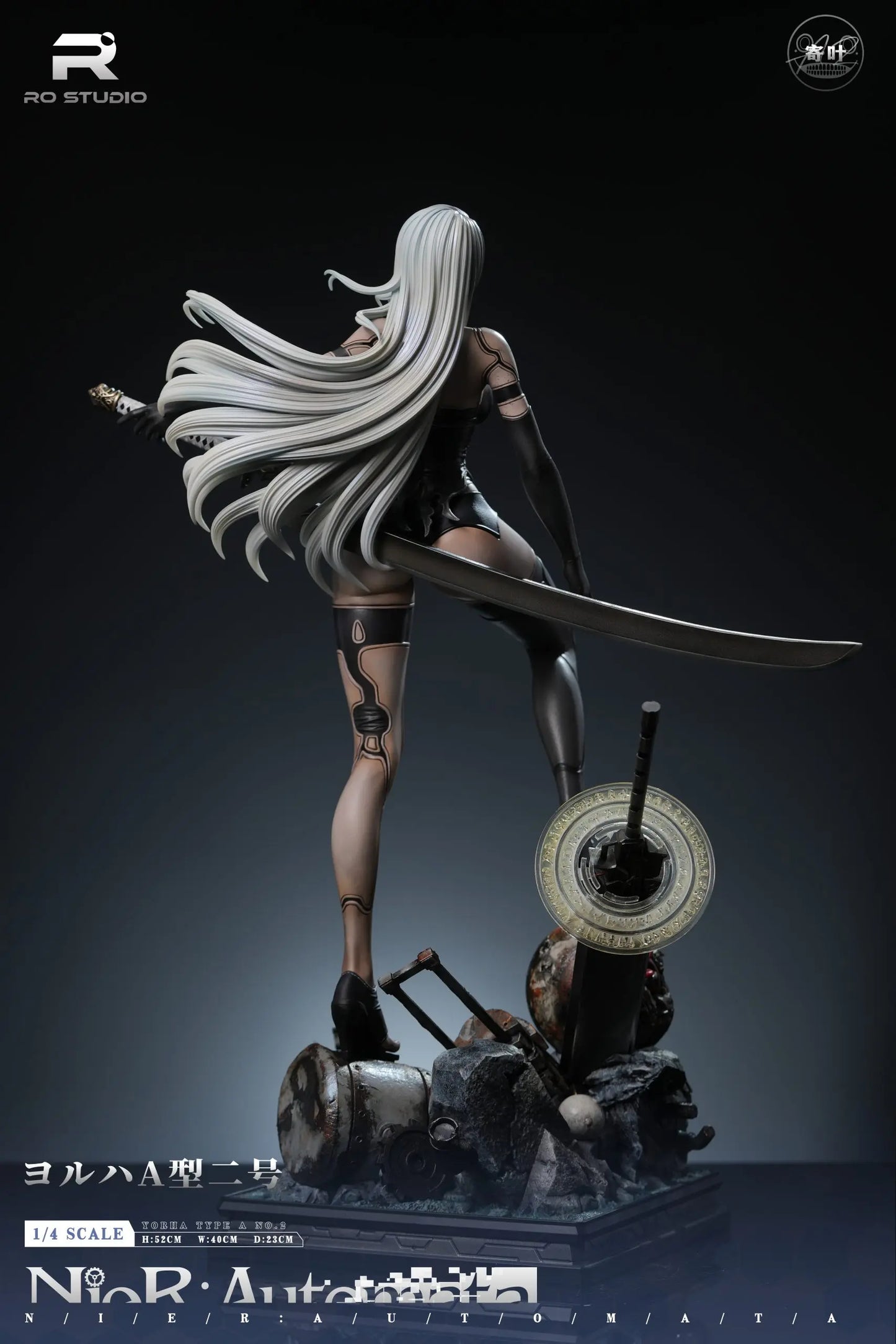 NieR: Automata RO Studio A2 1/4 Resin Statue