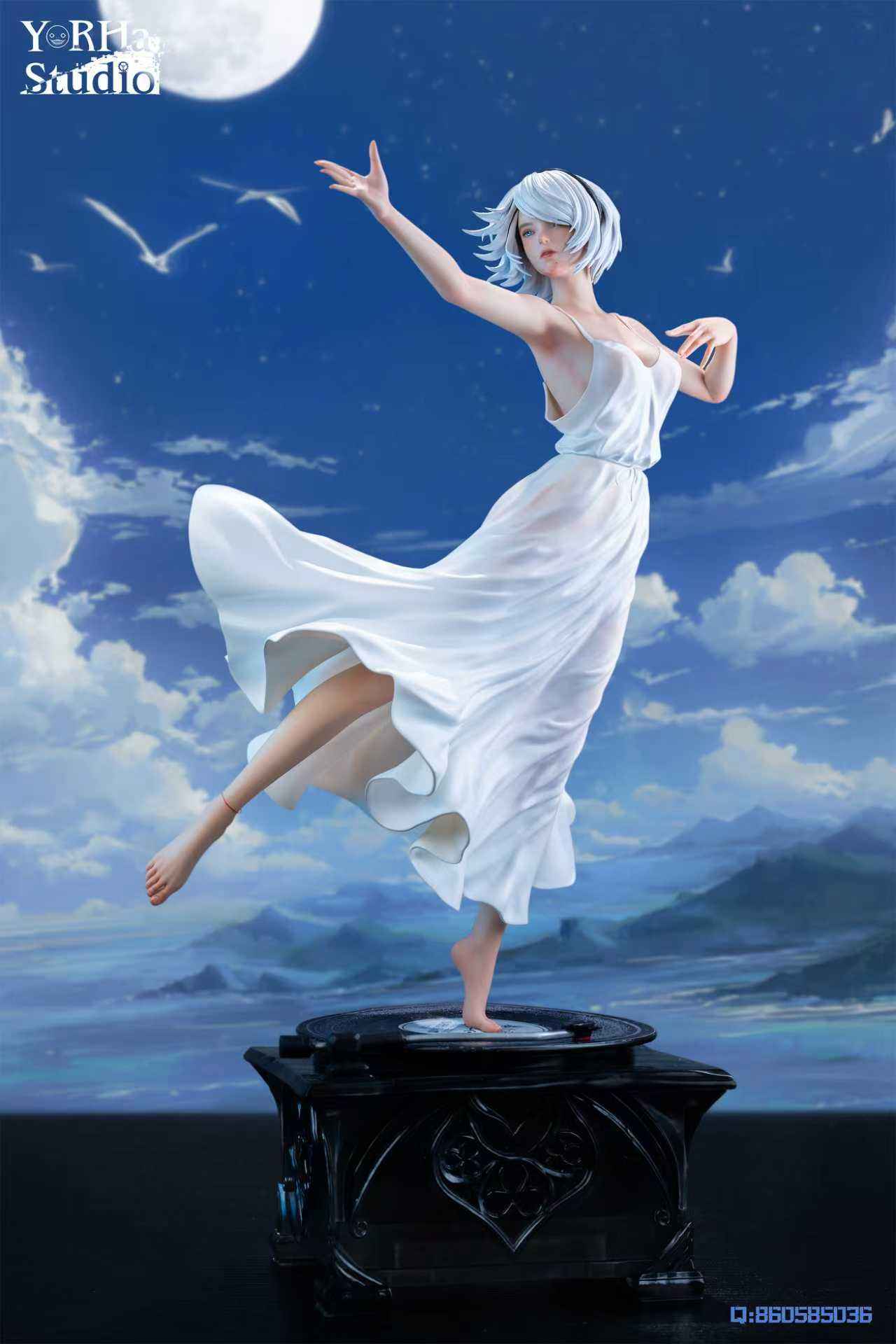 NieR: Automata YorHa Studio 2B Dancing Resin Statue