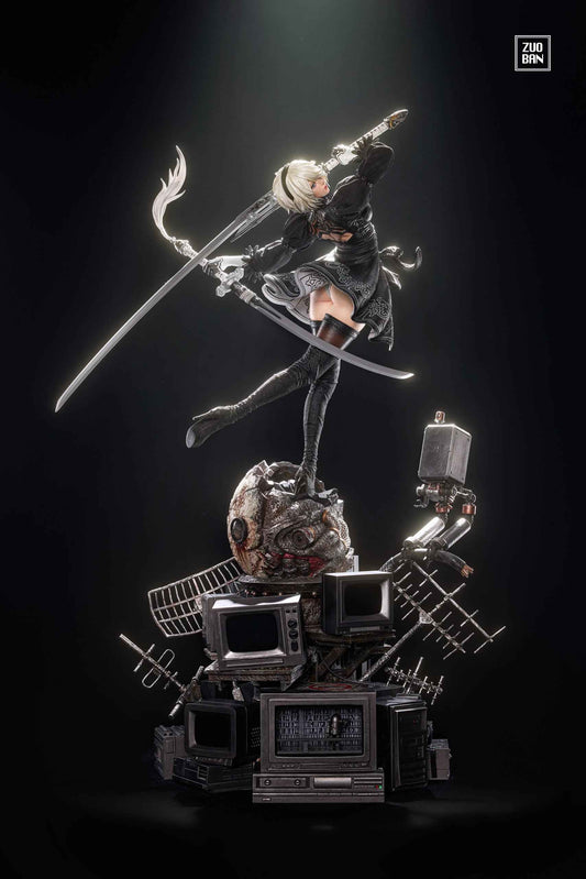 NieR:Automata ~ ZuoBan Studio ~ YoRHa No. 2 Type B "2B" ~ Resin Statue