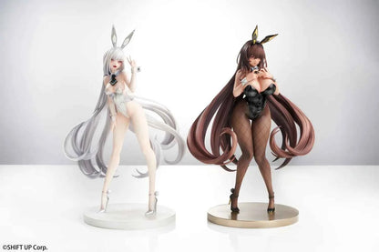 Nikke: Goddess of Victory Hobby Sakura Blanc White Rabbit & Noir Black Rabbit 1/10 Licensed PVC Figure