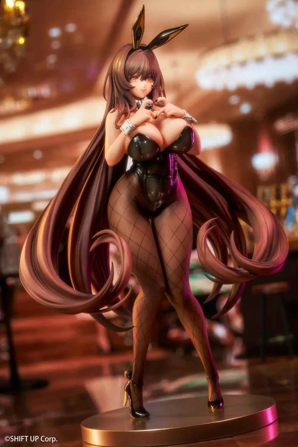 Nikke: Goddess of Victory Hobby Sakura Blanc White Rabbit & Noir Black Rabbit 1/10 Licensed PVC Figure