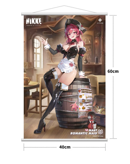 Nikke: Goddess of Victory Hobby Sakura Mast & Morgan Romantic Maid 1/4 Licensed PVC Figure