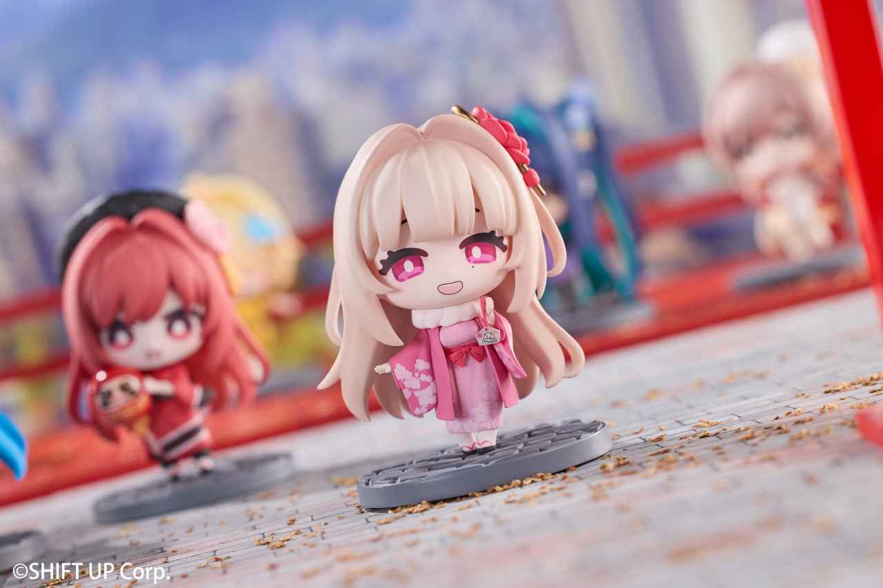 Nikke: Goddess of Victory Hobby Sakura New Year Special SD Set Of 8 Licensed PVC Figure