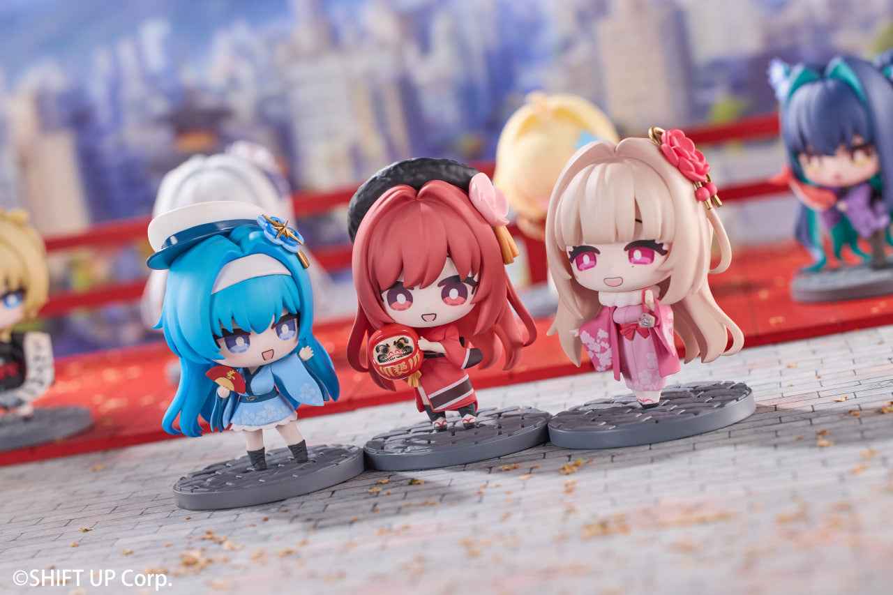 Nikke: Goddess of Victory Hobby Sakura New Year Special SD Set Of 8 Licensed PVC Figure