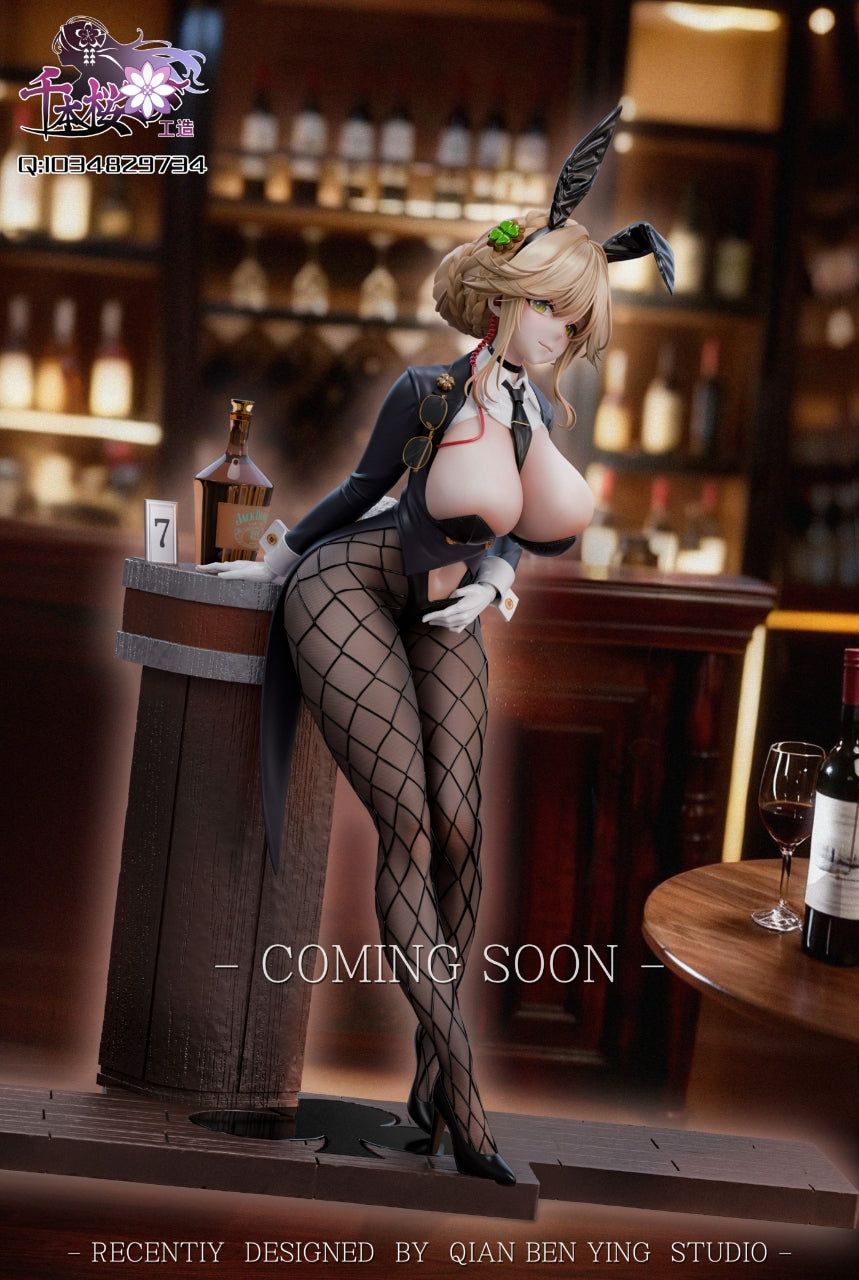 Nikke: Goddess of Victory QBYGZ Studio Agent Bunny Ade 1/6 Resin Statue