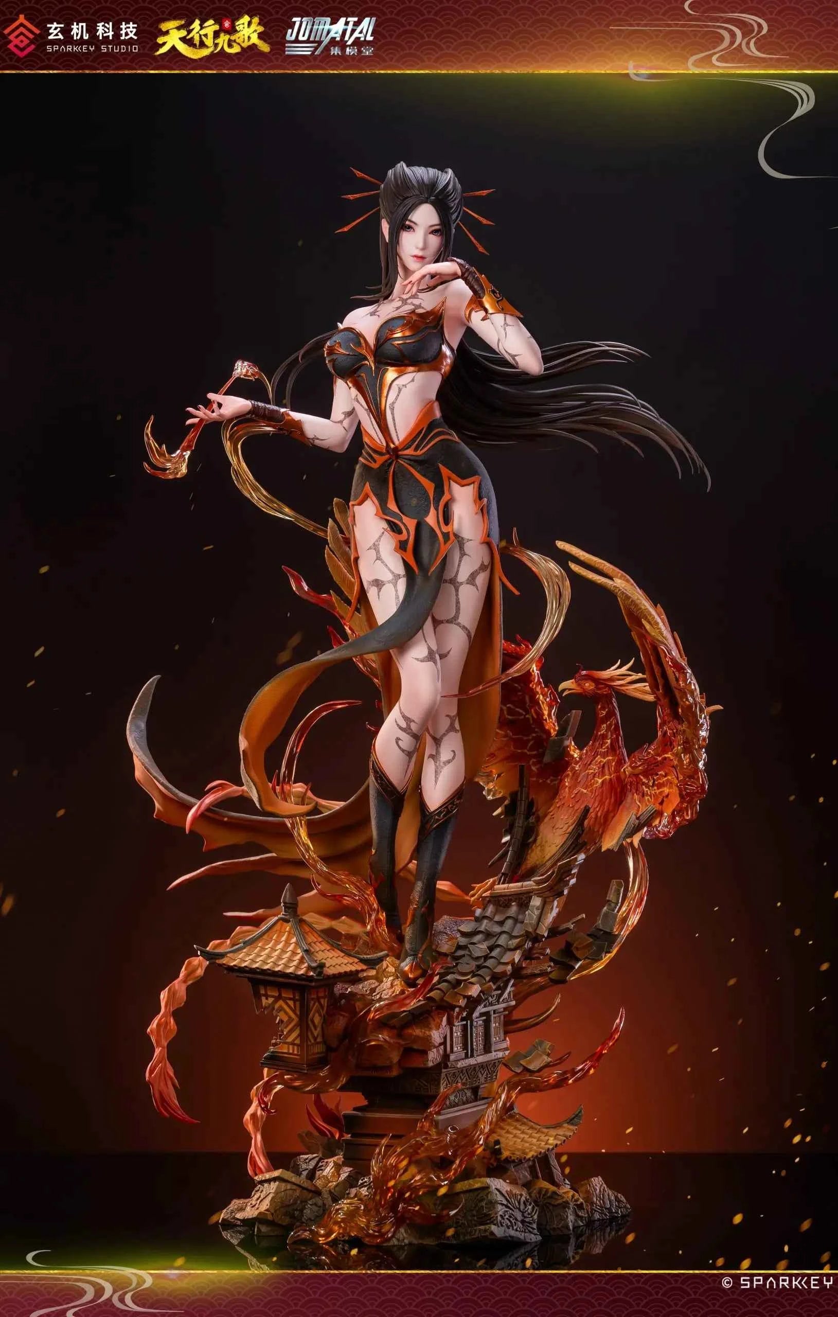 Nine Songs of Heaven Jomatal Studio Yan Ling Ji 1/4 Licensed Resin Statue