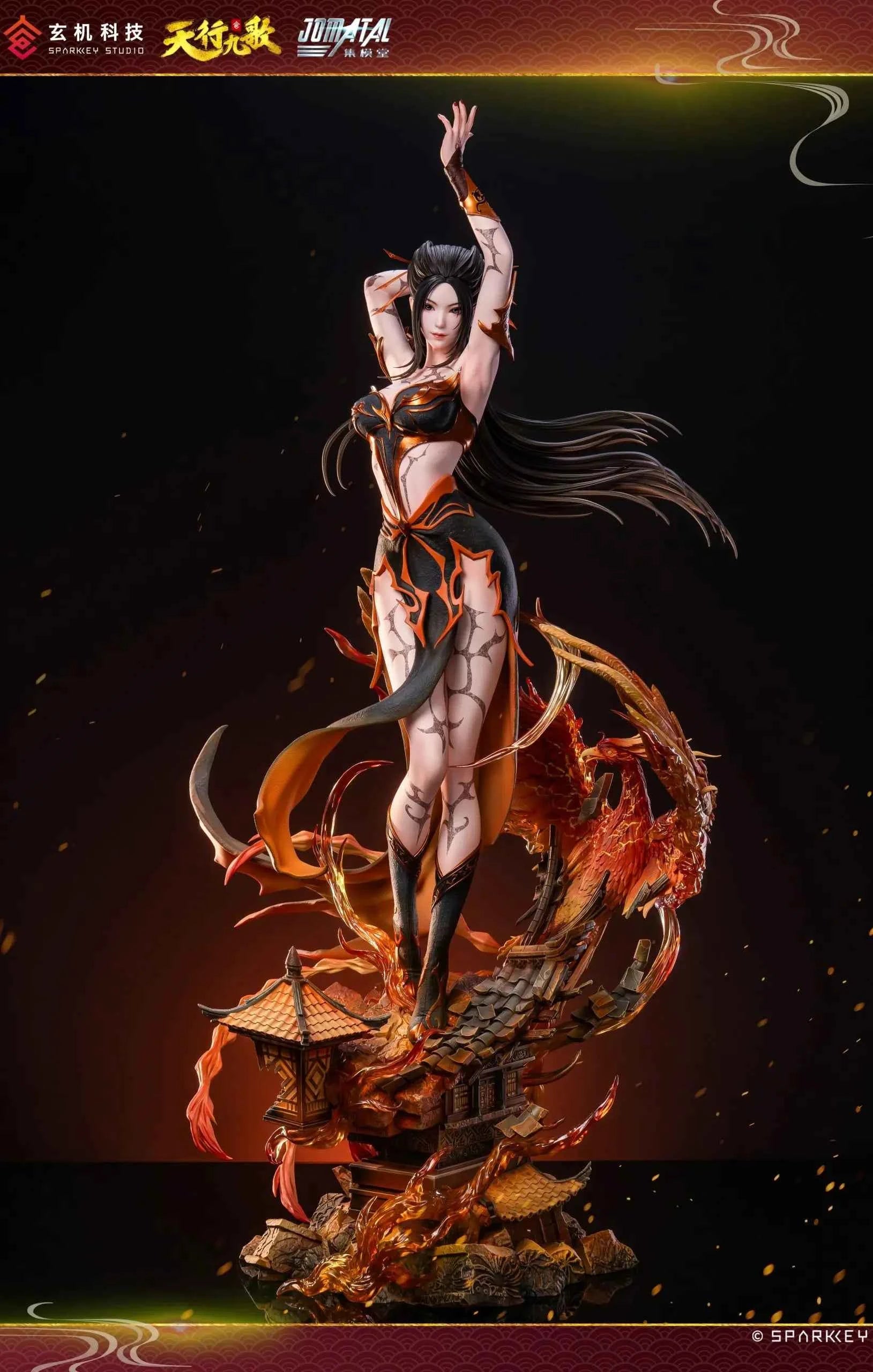 Nine Songs of Heaven Jomatal Studio Yan Ling Ji 1/4 Licensed Resin Statue