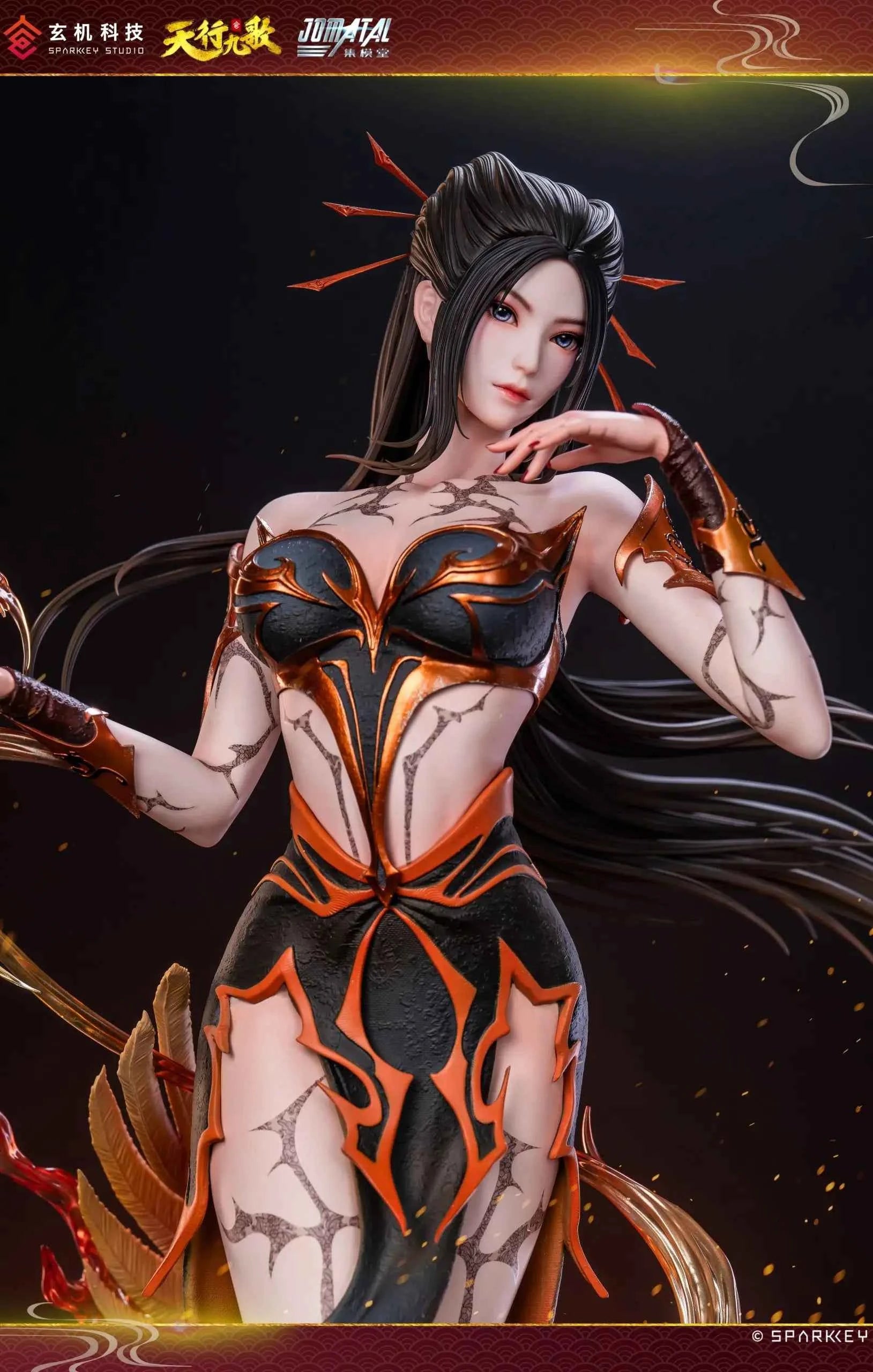 Nine Songs of Heaven Jomatal Studio Yan Ling Ji 1/4 Licensed Resin Statue