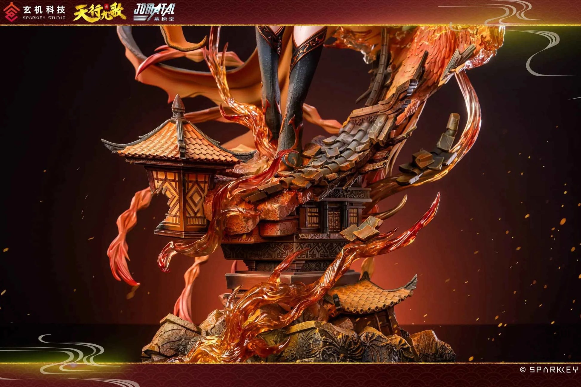Nine Songs of Heaven Jomatal Studio Yan Ling Ji 1/4 Licensed Resin Statue