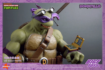 Ninja Turtles BIGFTOYS Donatello 40th Anniversary BIGF-003 Licensed Action Figure